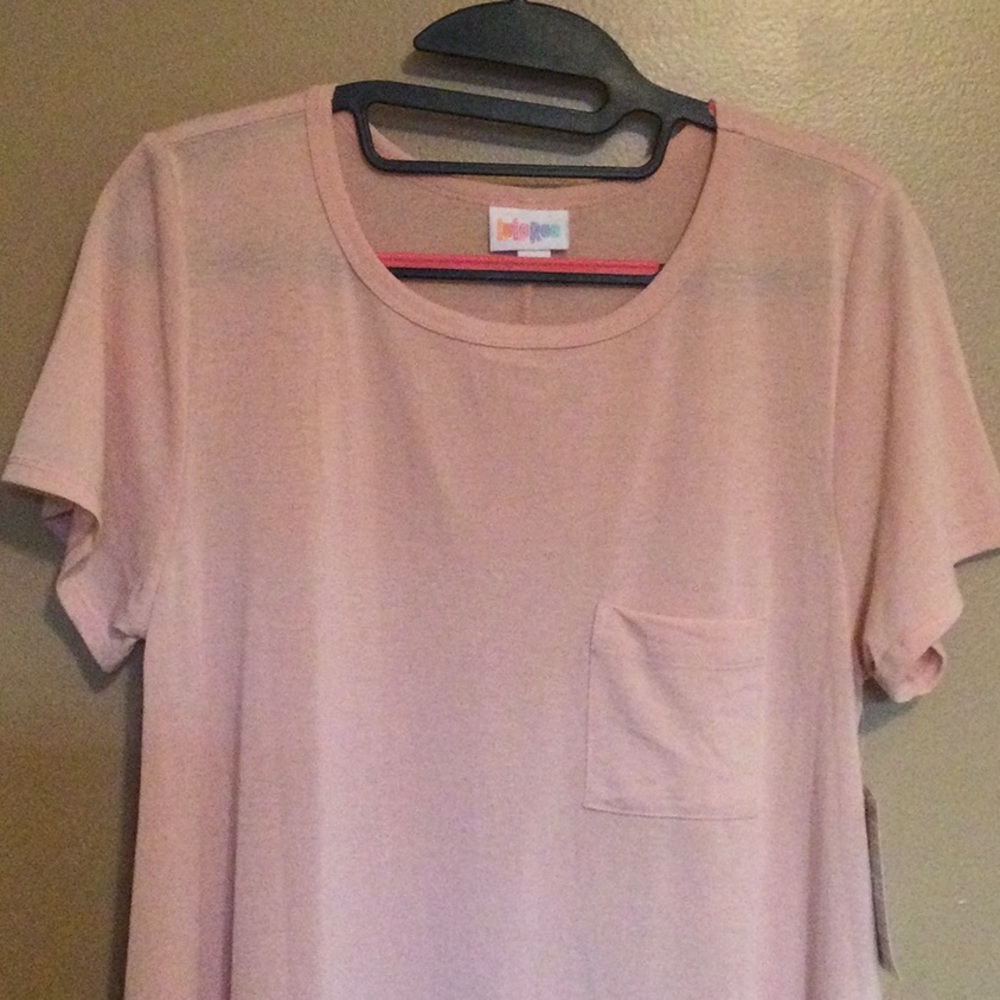 New with Tags Lularoe Carly dress, size Medium. Solid Peach